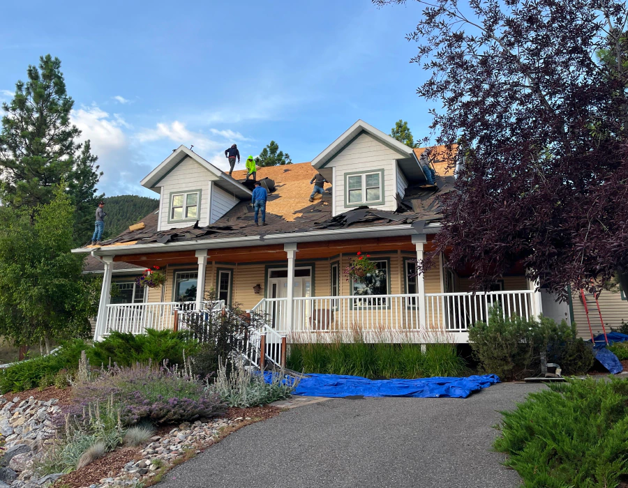 roof removal and installation helena mt
